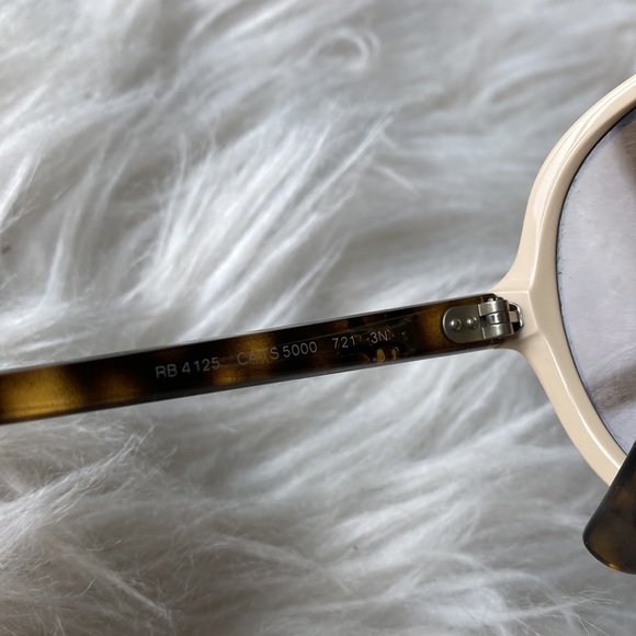 Made in Italy Ray-Ban Aviator Sunglasses with Tortoise Accent - Picture 10 of 15